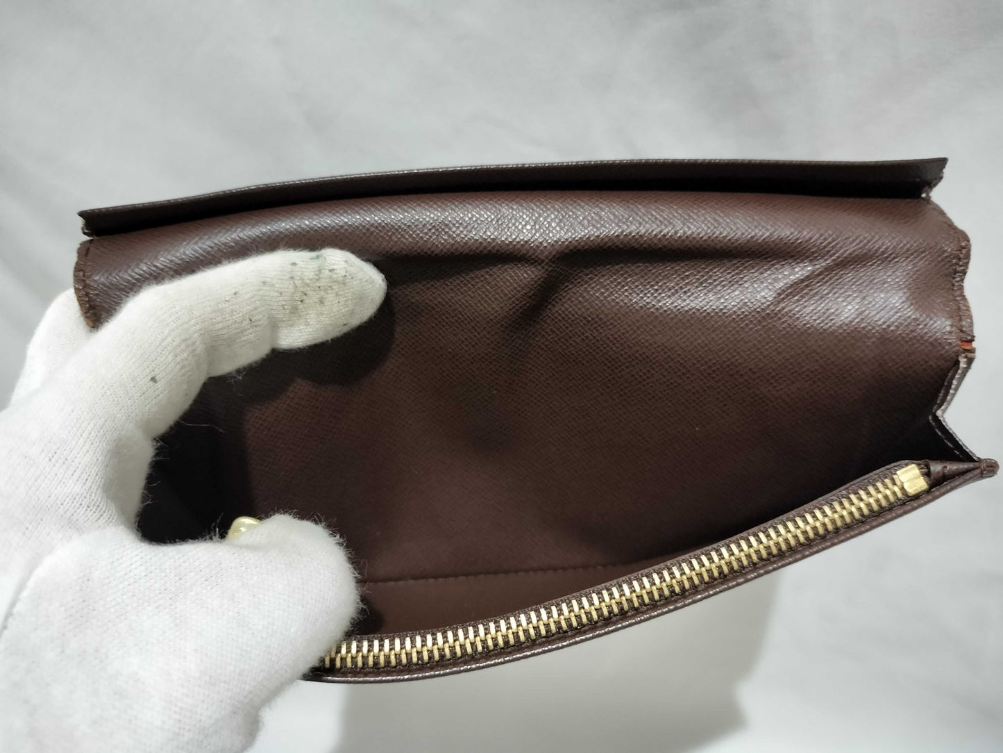 LOUIS VUITTON Damier Porte-Valeur Carte Credit Long Wallet