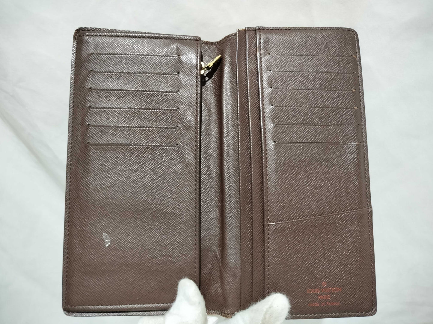 LOUIS VUITTON Damier Porte-Valeur Carte Credit Long Wallet