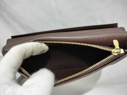 LOUIS VUITTON Damier Porte-Valeur Carte Credit Long Wallet