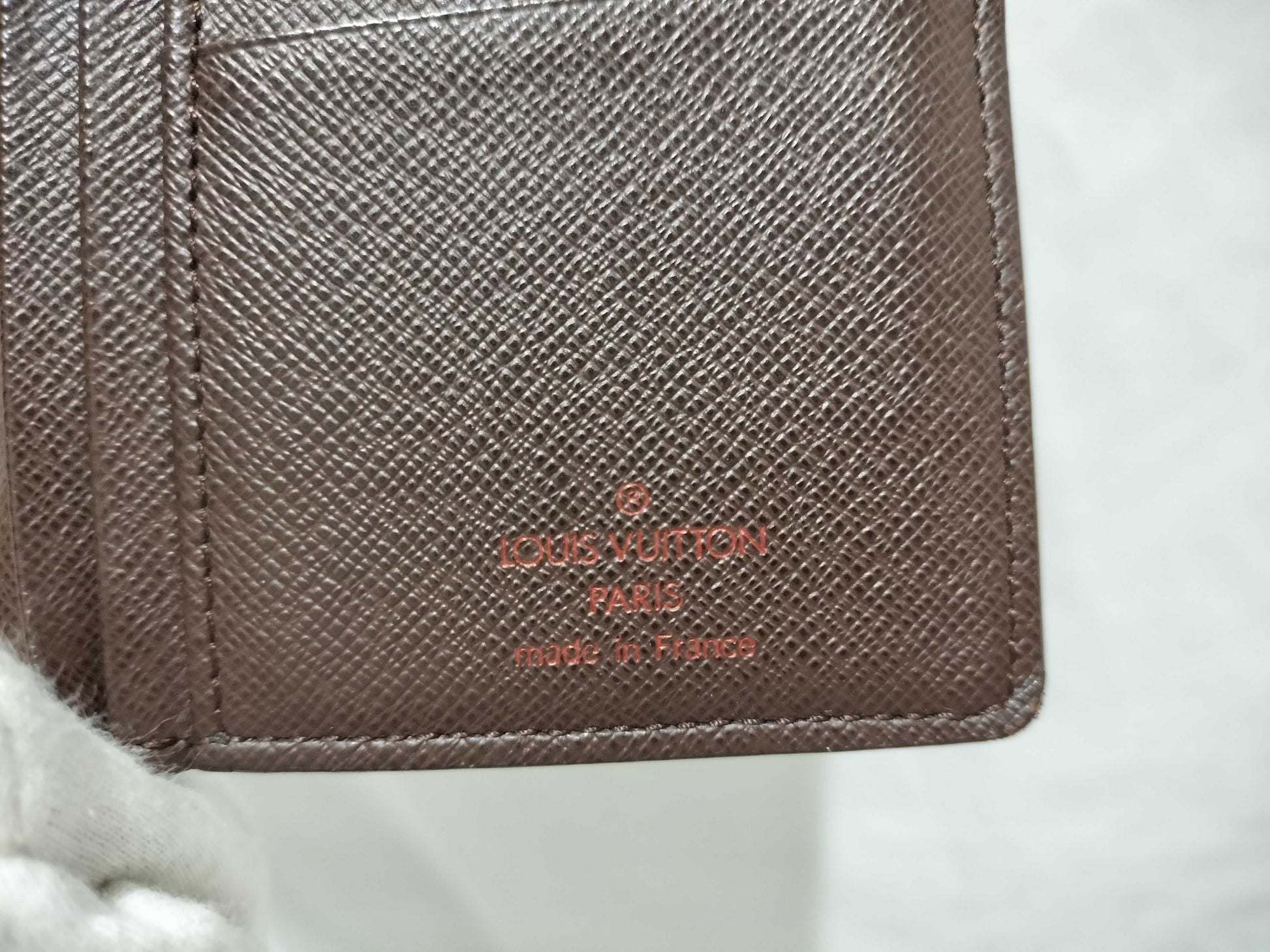 LOUIS VUITTON Damier Porte-Valeur Carte Credit Long Wallet