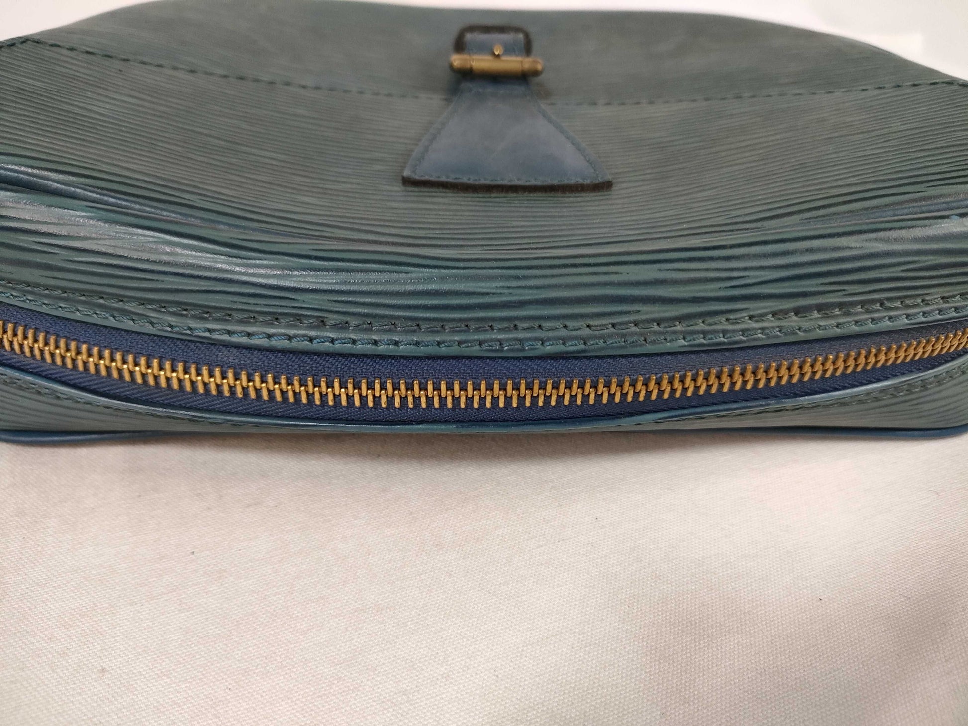 LOUIS VUITTON M52155 Epi M52155/Jeune Fille Epi Shoulder Bag Toledo Blue Shoulder Bag