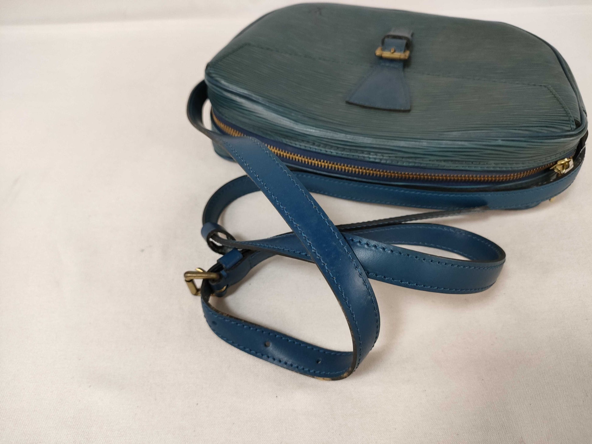 LOUIS VUITTON M52155 Epi M52155/Jeune Fille Epi Shoulder Bag Toledo Blue Shoulder Bag