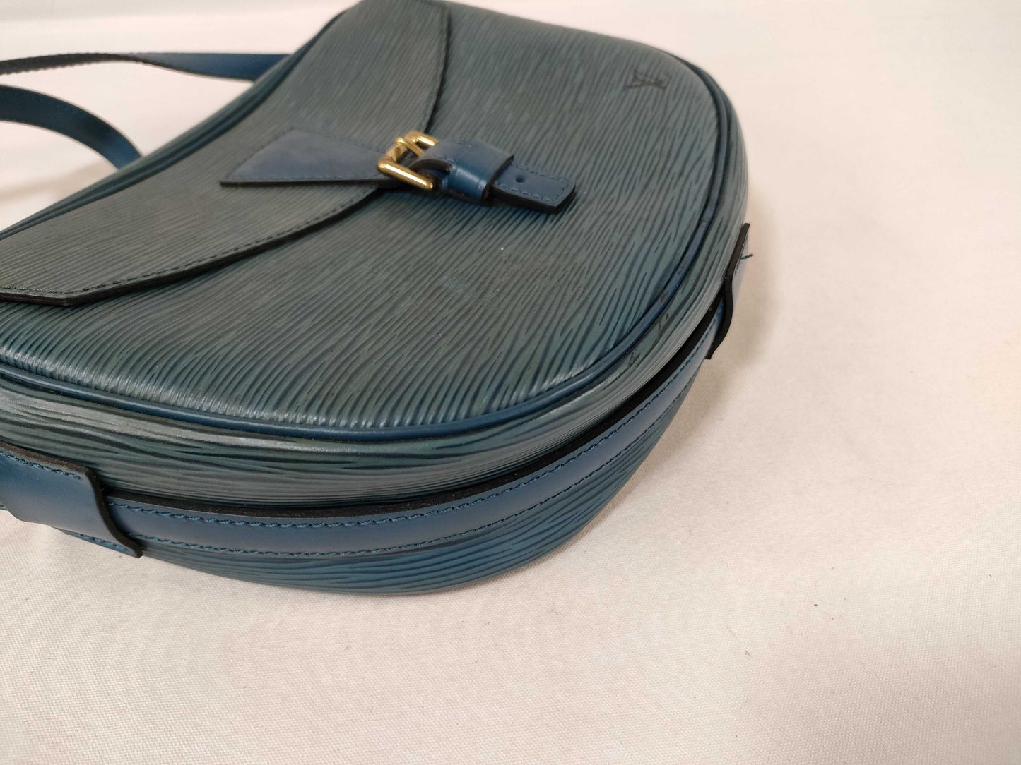 LOUIS VUITTON M52155 Epi M52155/Jeune Fille Epi Shoulder Bag Toledo Blue Shoulder Bag