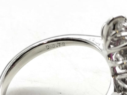 R1.62ct D0.78ct PT900 7.1g Ring 