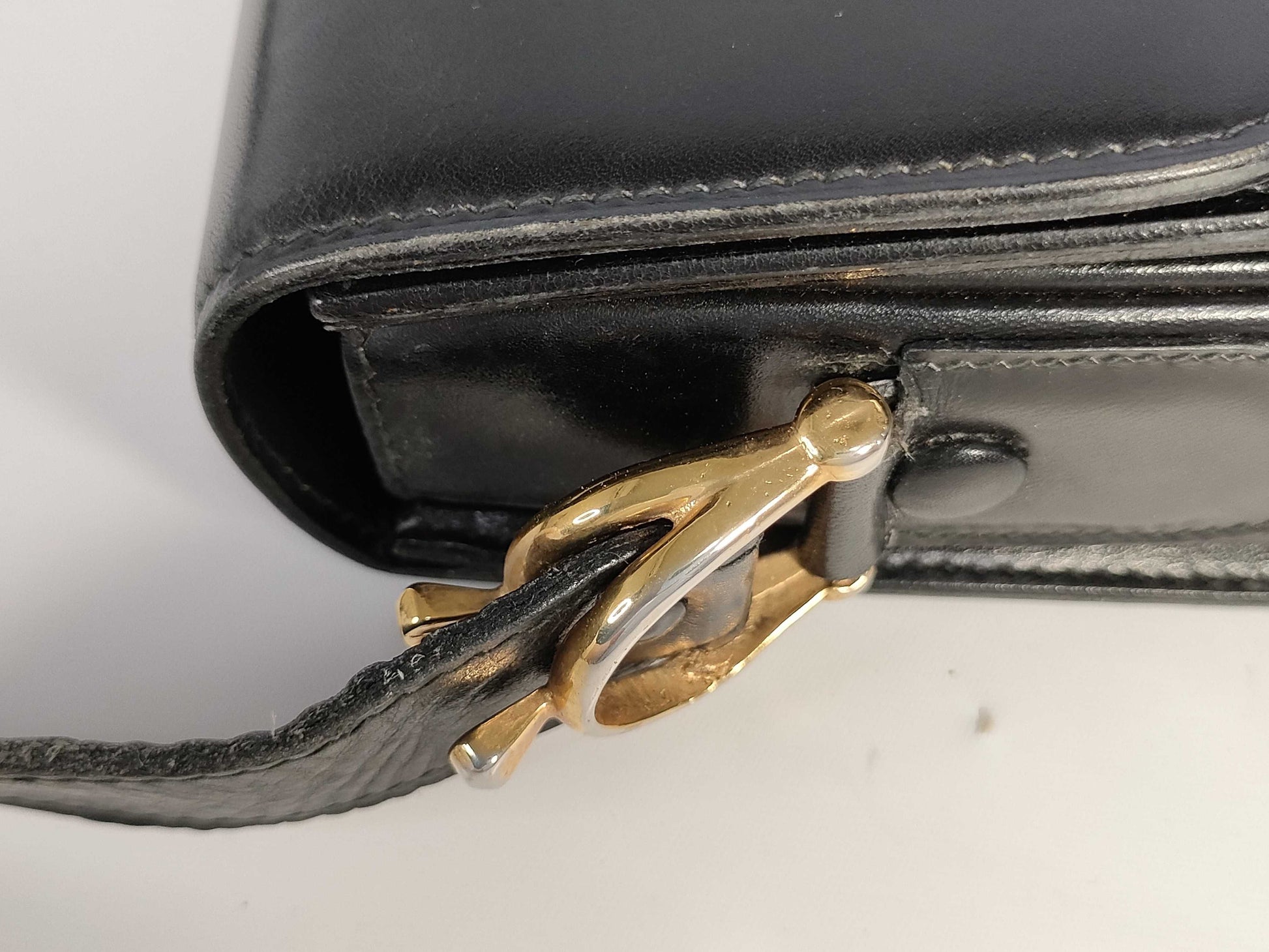 CELINE Shoulder Bag with peeling hardware