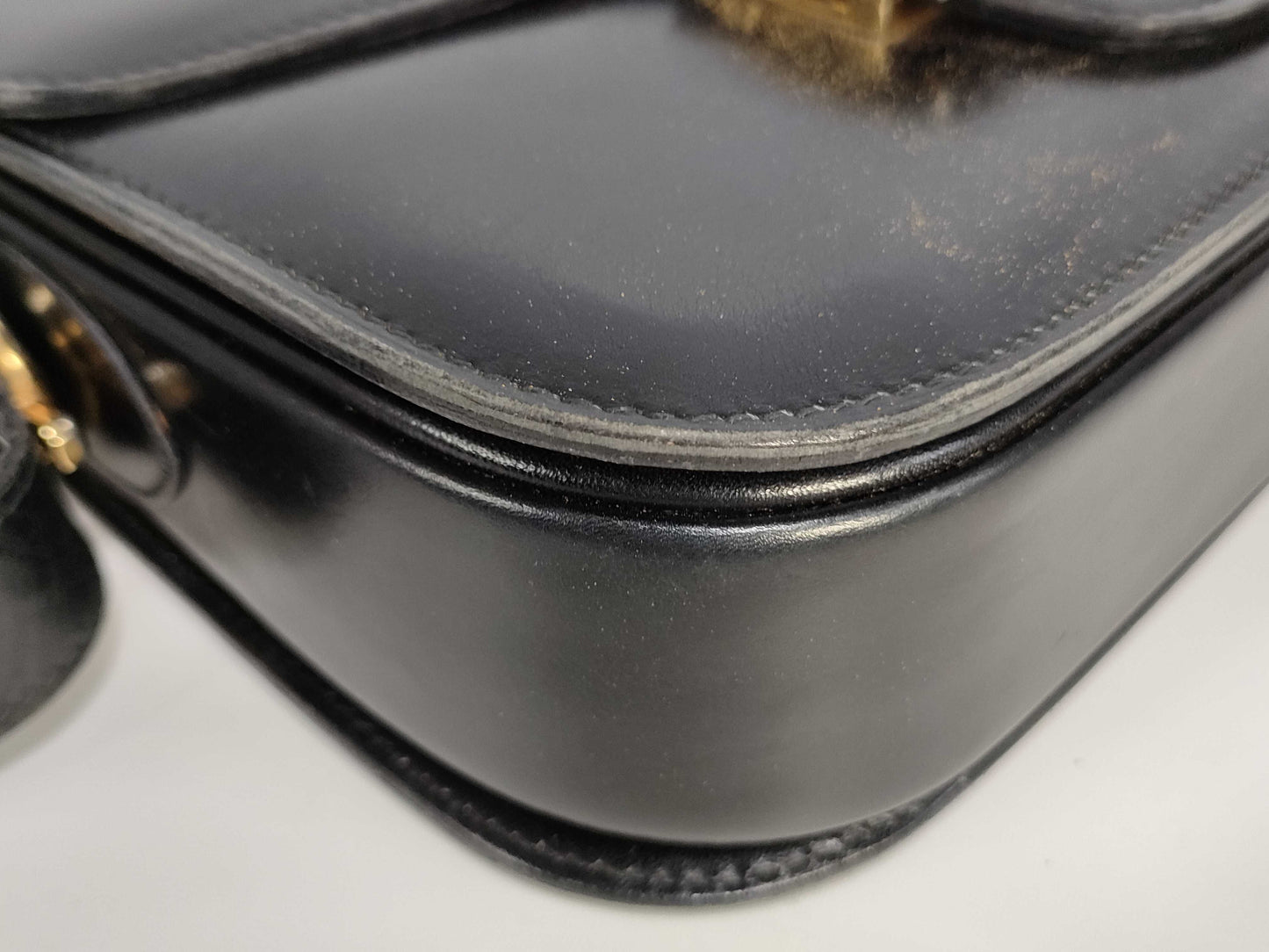 CELINE Shoulder Bag with peeling hardware