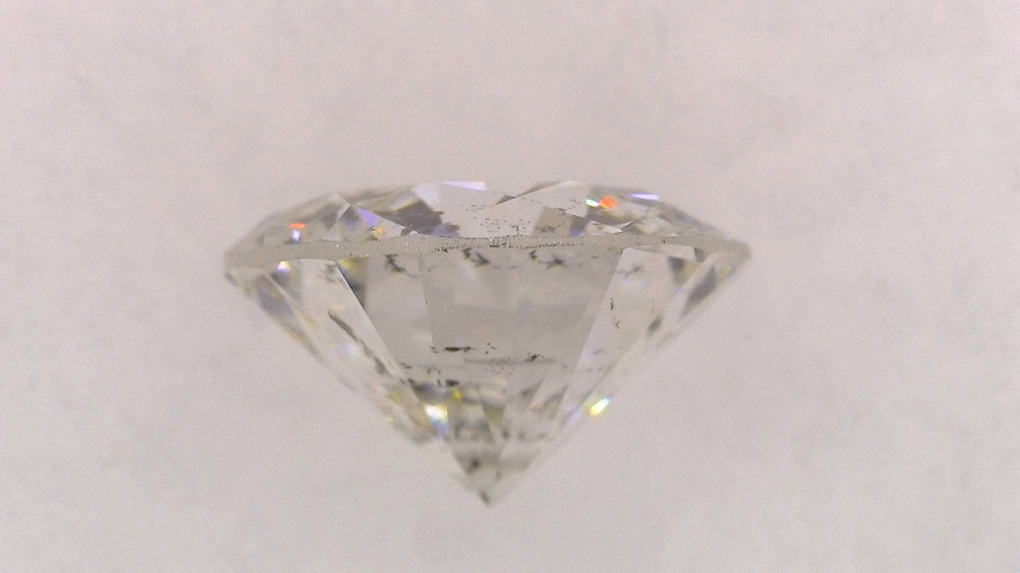 1.123ct H SI-2 GOOD/GD/FR NONE NATURAL 6.70-6.84X4.02mm Diamond Loose