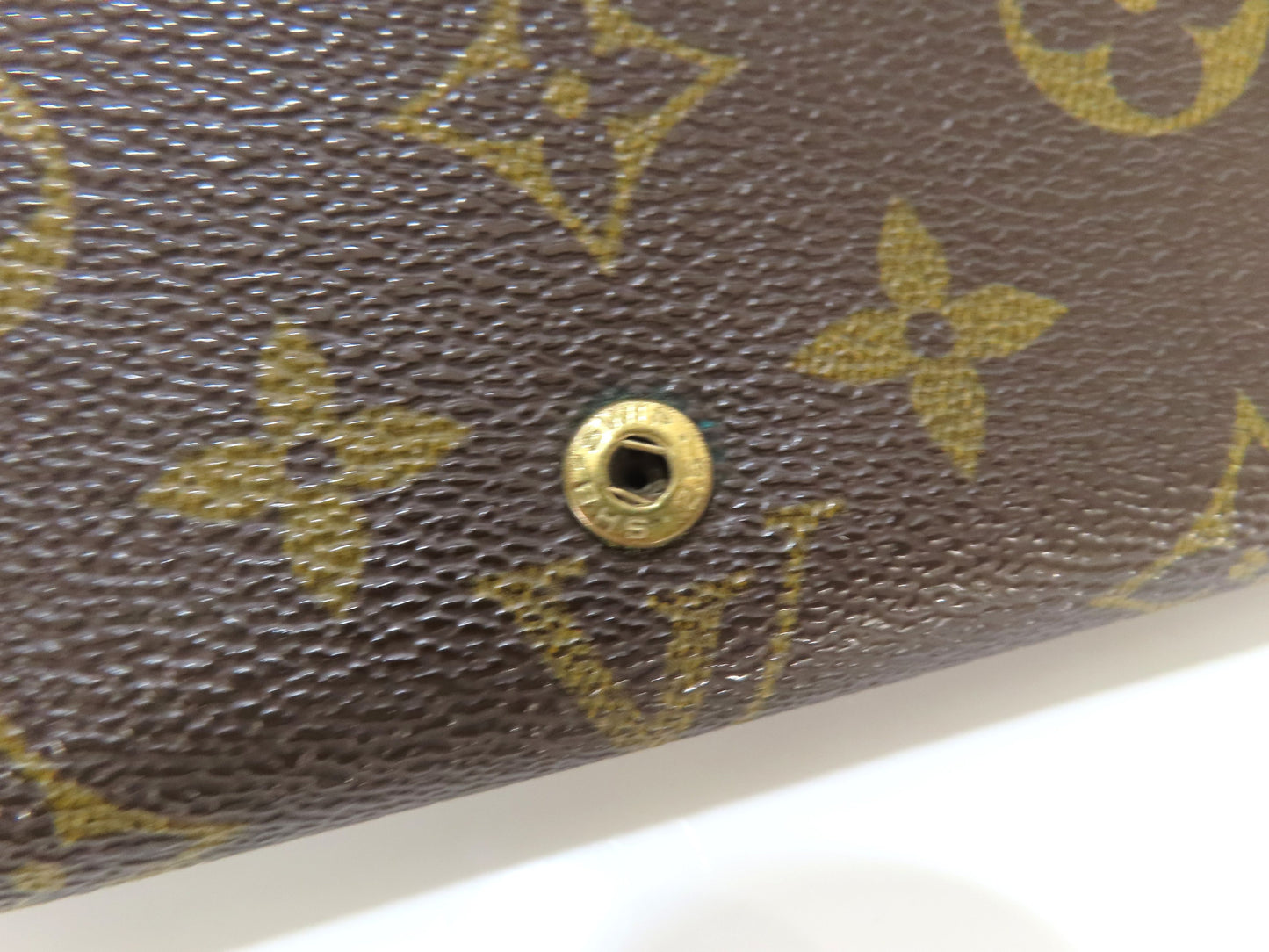 LOUIS VUITTON Monogram Compact Zip Wallet