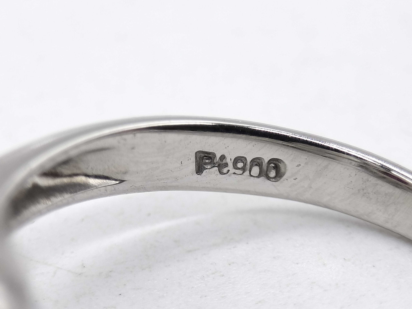 Pigeon Blood R1.12ct D1.03ct Pt900 5.4g Ring 