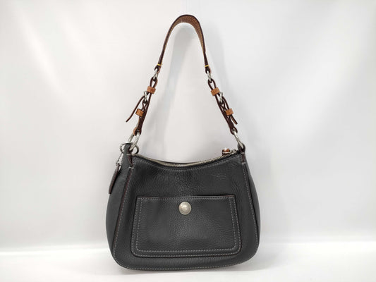 COACH Leather One-Shoulder Shoulder Bag