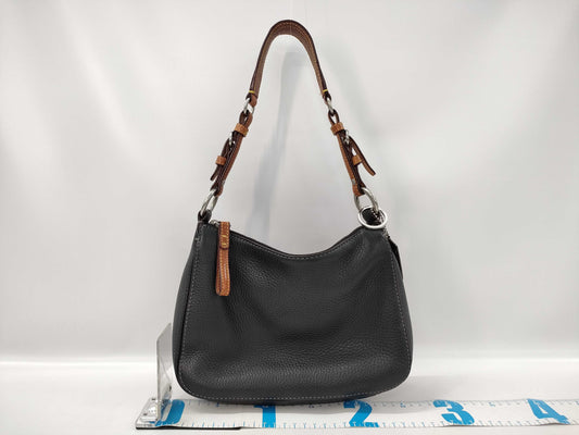 COACH Leather One-Shoulder Shoulder Bag