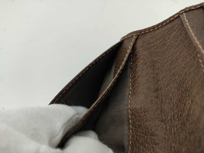 GUCCI Old Gucci Long Wallet Sherry Wallet