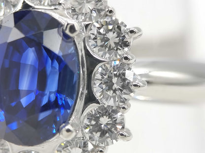 S1.50ct D0.67ct PT900 6.4g Ring 