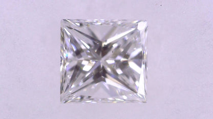 0.341ct E VS-2 ****/GD/GD NONE NATURAL 3.88-3.74X2.73mm SQ Diamond Loose