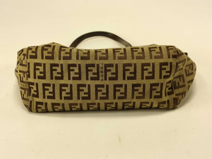FENDI Zucca pattern canvas mini handbag
