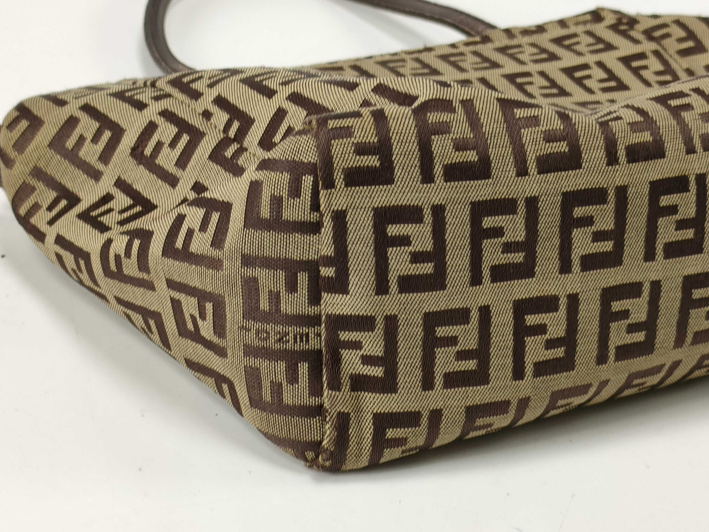 FENDI Zucca pattern canvas mini handbag