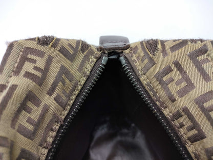 FENDI Zucca pattern canvas mini handbag