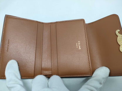 CELINE Triomphe Wallet with Coin Case *Unused Wallet