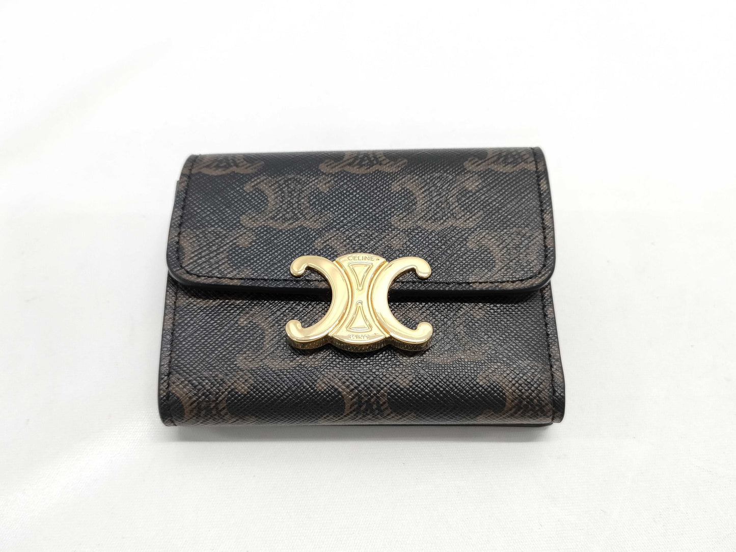 CELINE Triomphe Wallet with Coin Case *Unused Wallet