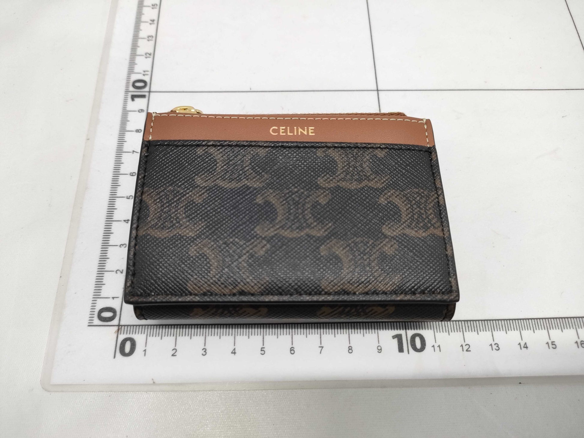 CELINE Triomphe Wallet with Coin Case *Unused Wallet