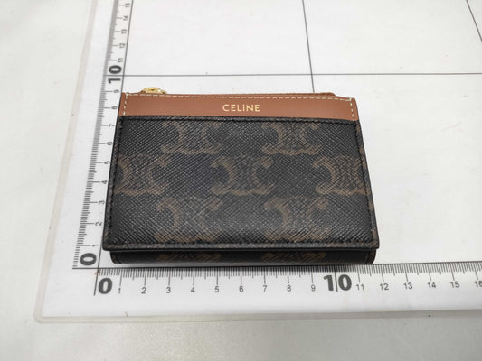 CELINE Triomphe Wallet with Coin Case *Unused Wallet