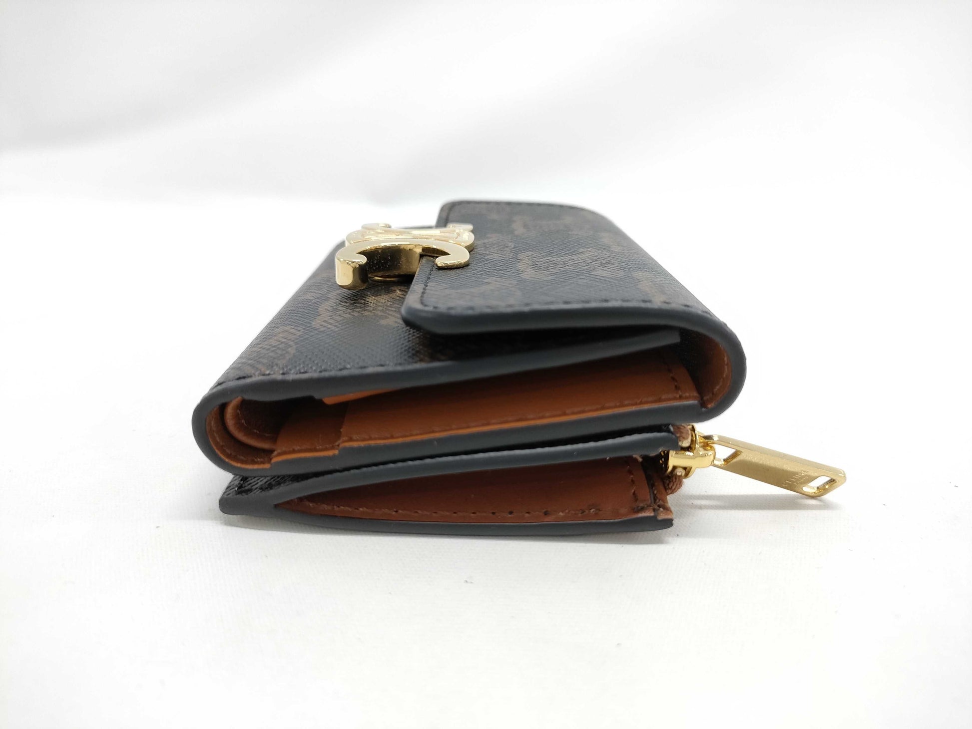 CELINE Triomphe Wallet with Coin Case *Unused Wallet