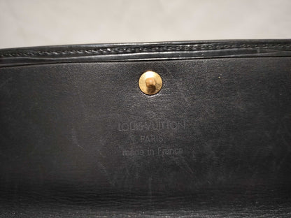 LOUIS VUITTON Epi Porte Monnaie Credit Noir Black Wallet