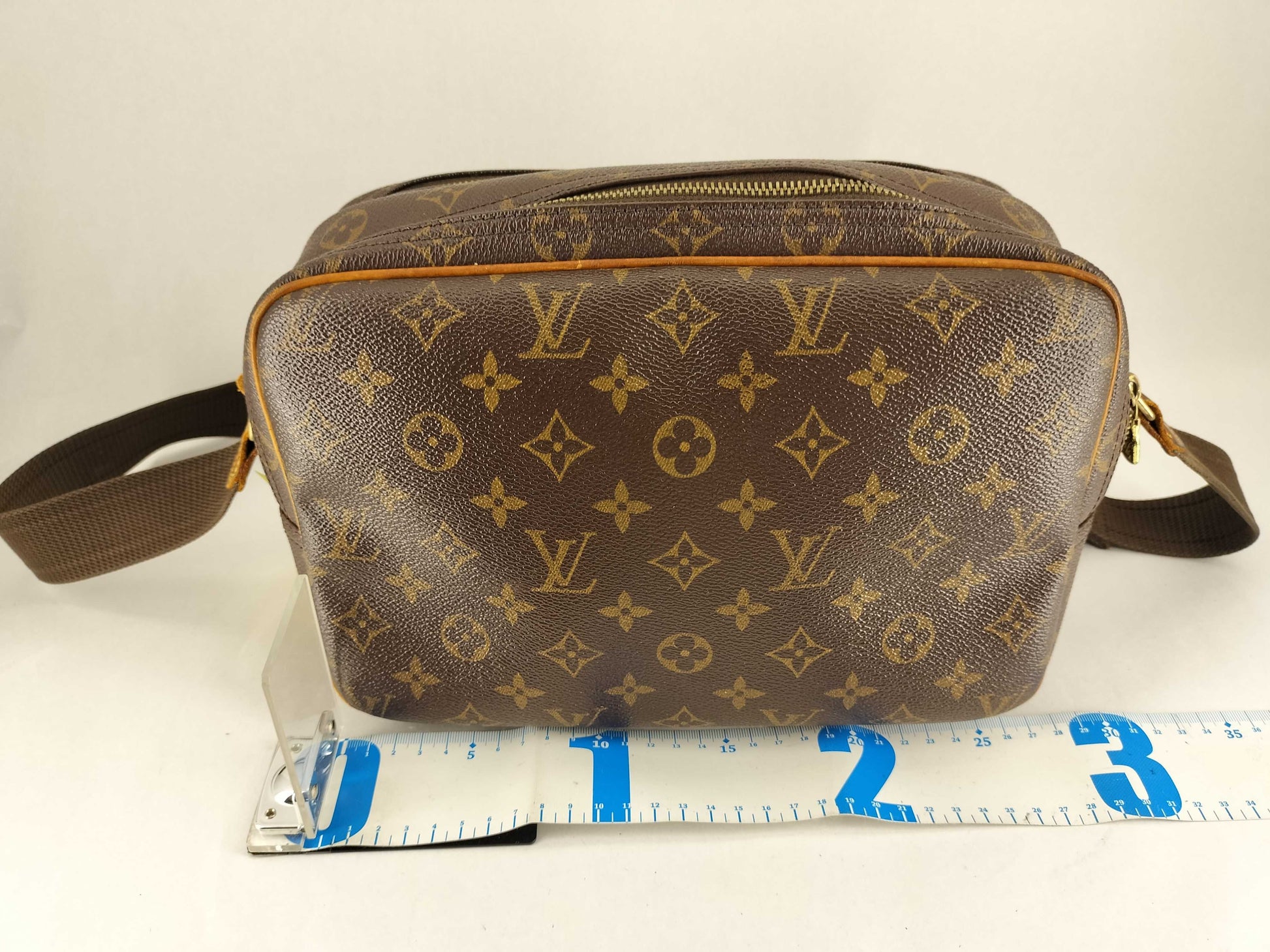 LOUIS VUITTON M45254 Monogram Reporter PM Shoulder Bag
