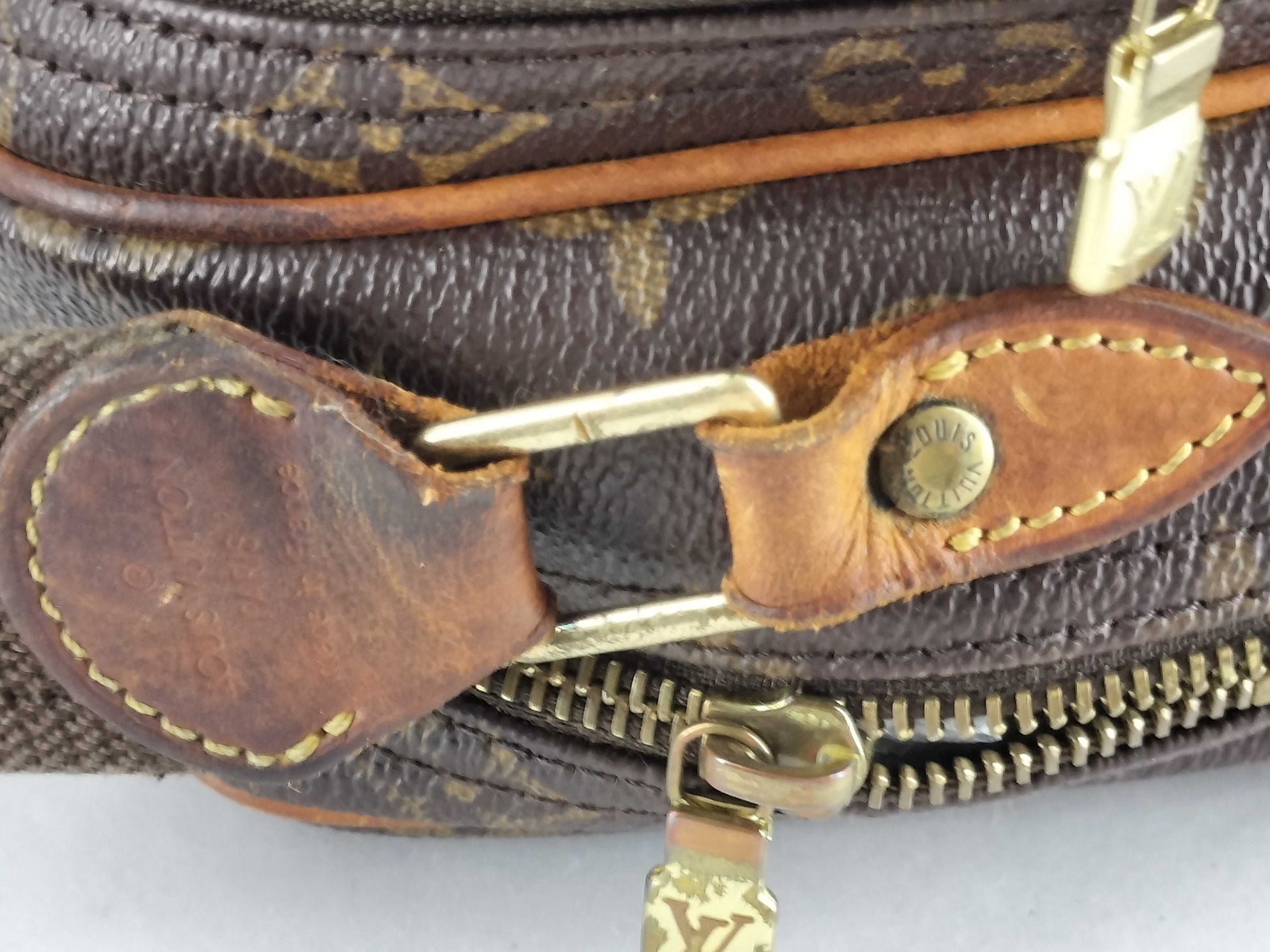 LOUIS VUITTON M45254 Monogram Reporter PM Shoulder Bag