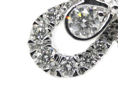GRAFF Butterfly Pave Diamond WG Au750 4.8g Earrings 