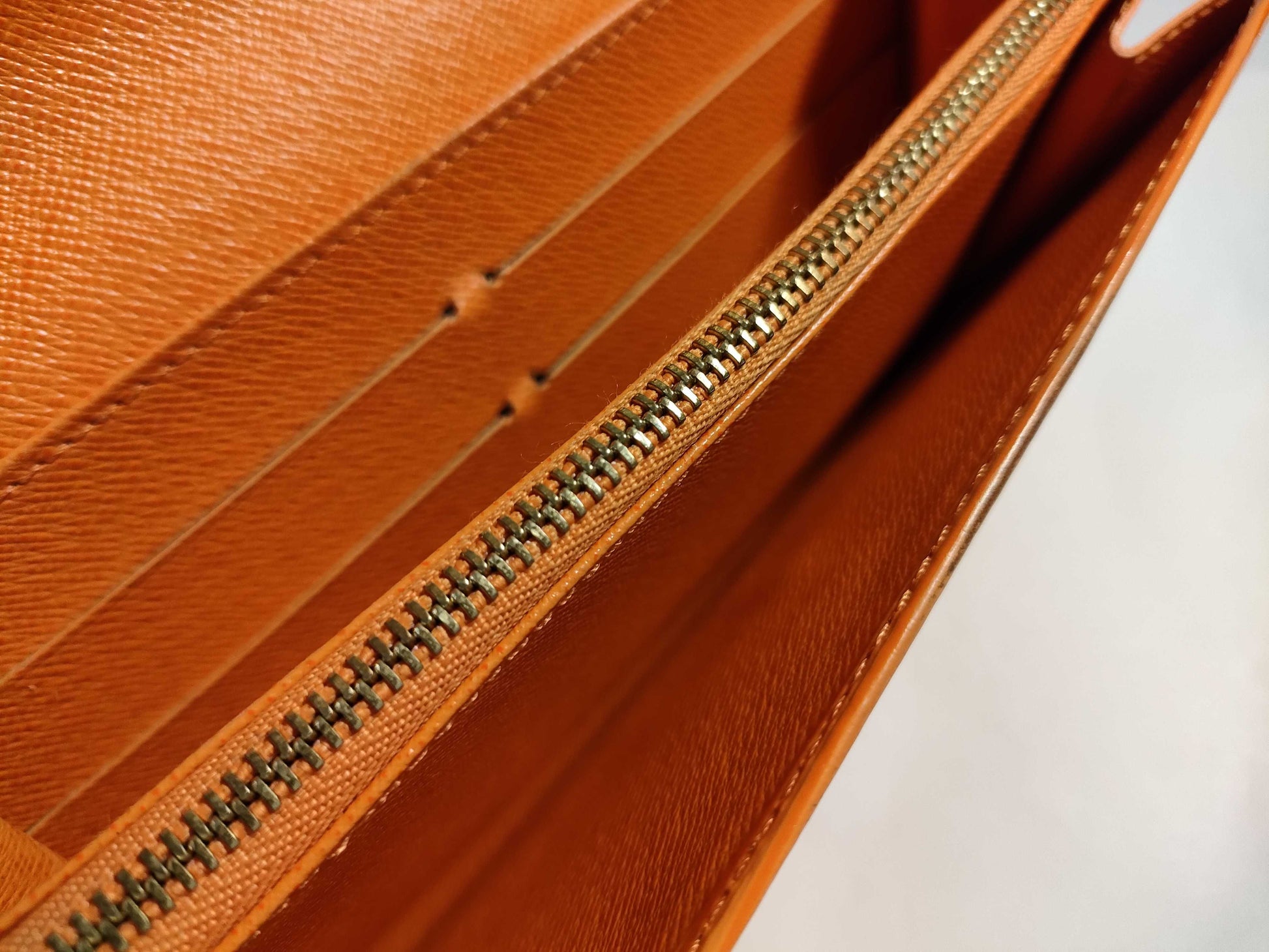 LOUIS VUITTON M63577 Epi M63577 Epi Pochette Porte Monnaie Credit Orange Wallet