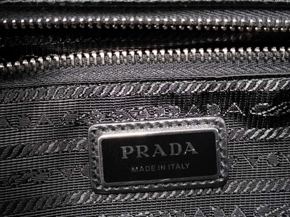 PRADA Leather Bag with Bottle Attachment 2VG113 Tote Bag