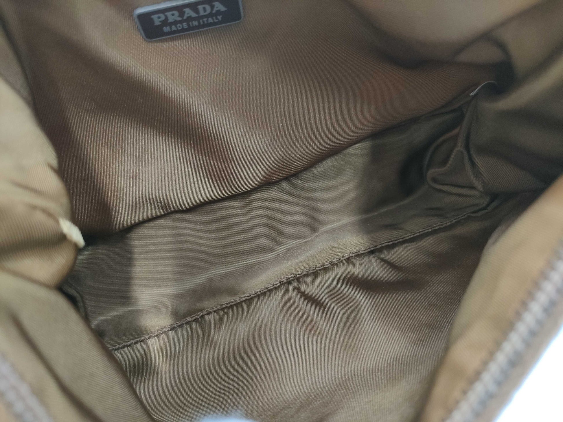 PRADA nylon pouch handbag