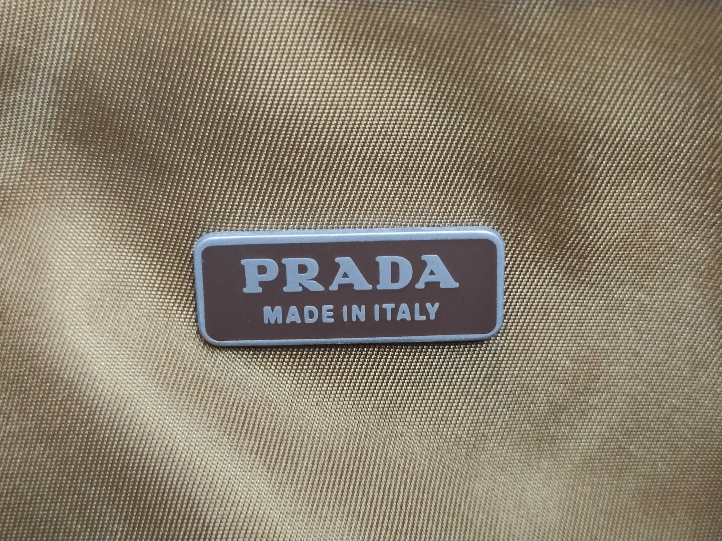 PRADA nylon pouch handbag