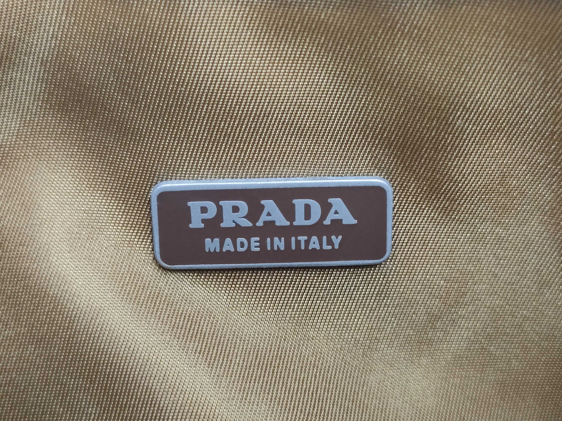 PRADA nylon pouch handbag
