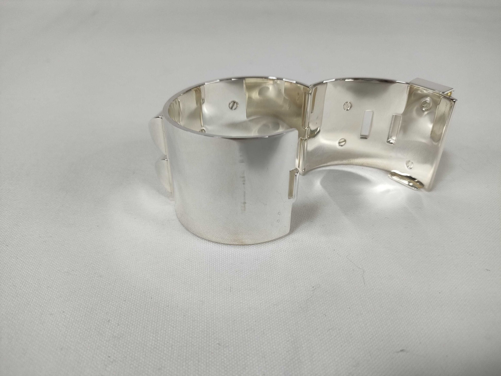 HERMES Collier de Chien Bangle 228.8g Bracelet/Bangle