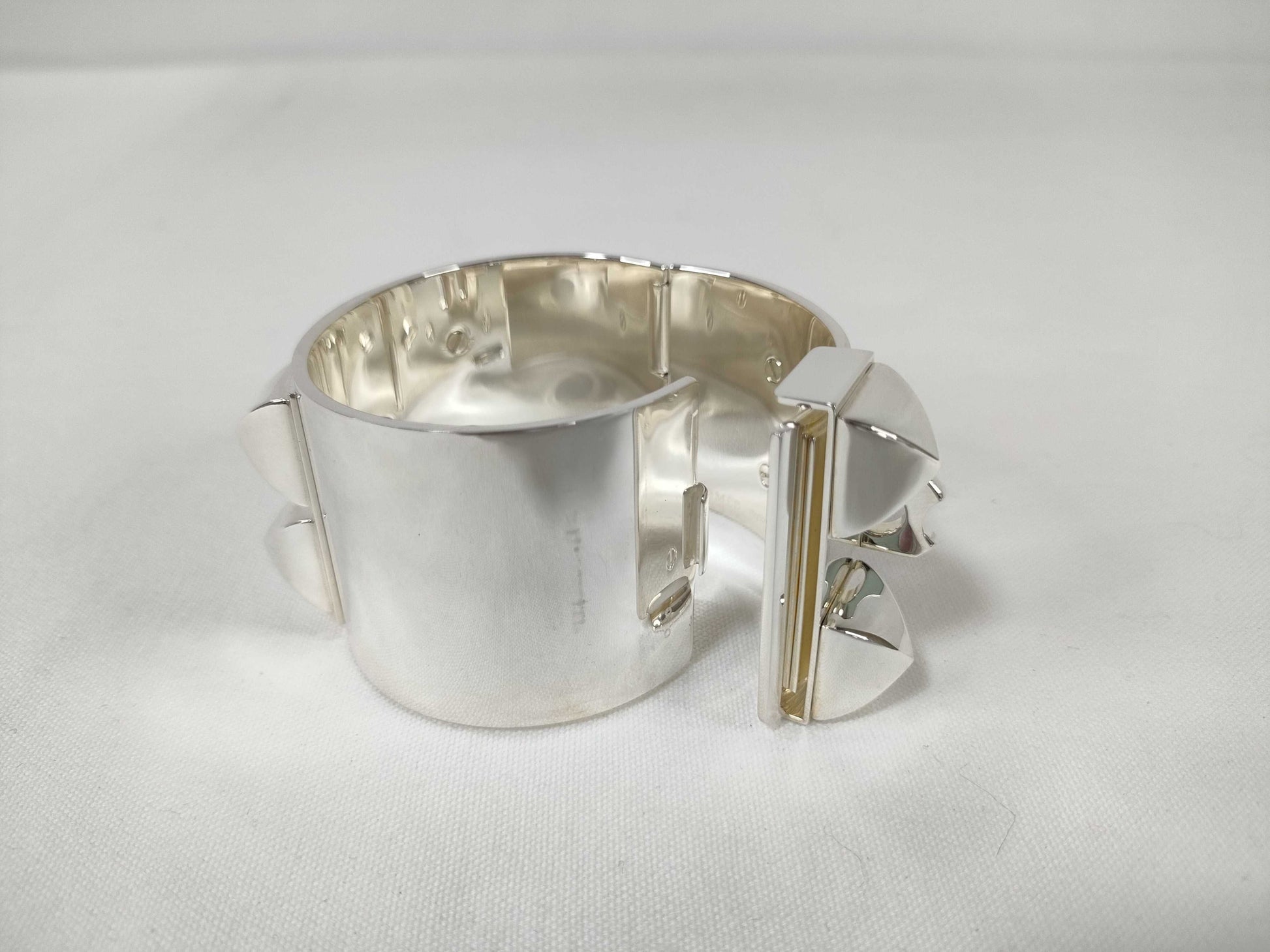 HERMES Collier de Chien Bangle 228.8g Bracelet/Bangle