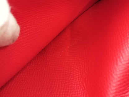 HERMES Bearn Anya Hindmarch shoulder leather wallet