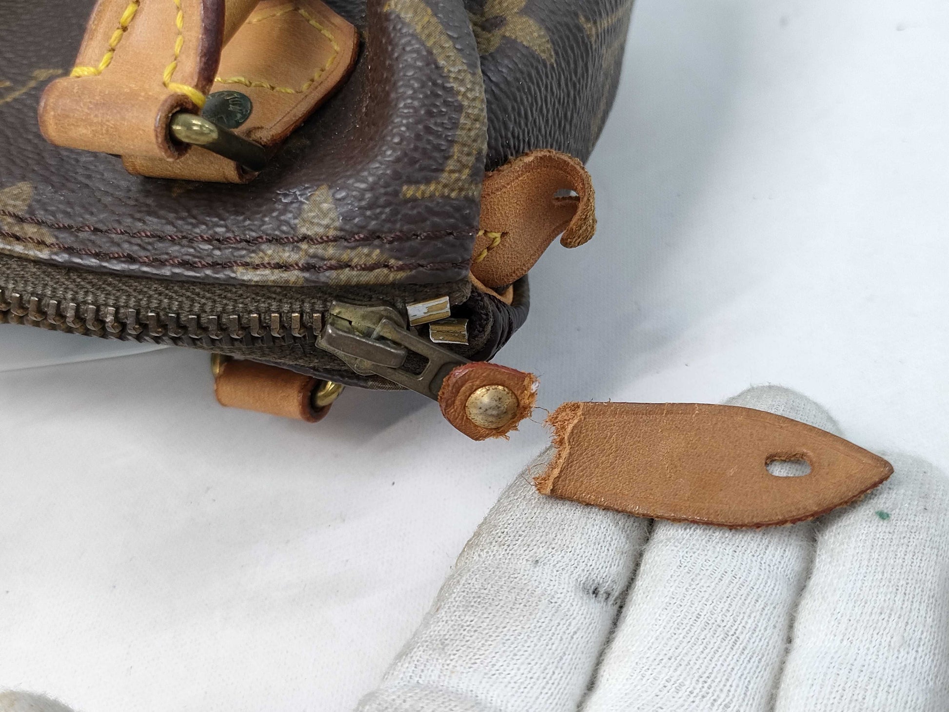 LOUIS VUITTON Monogram Mini Speedy Boston Bag