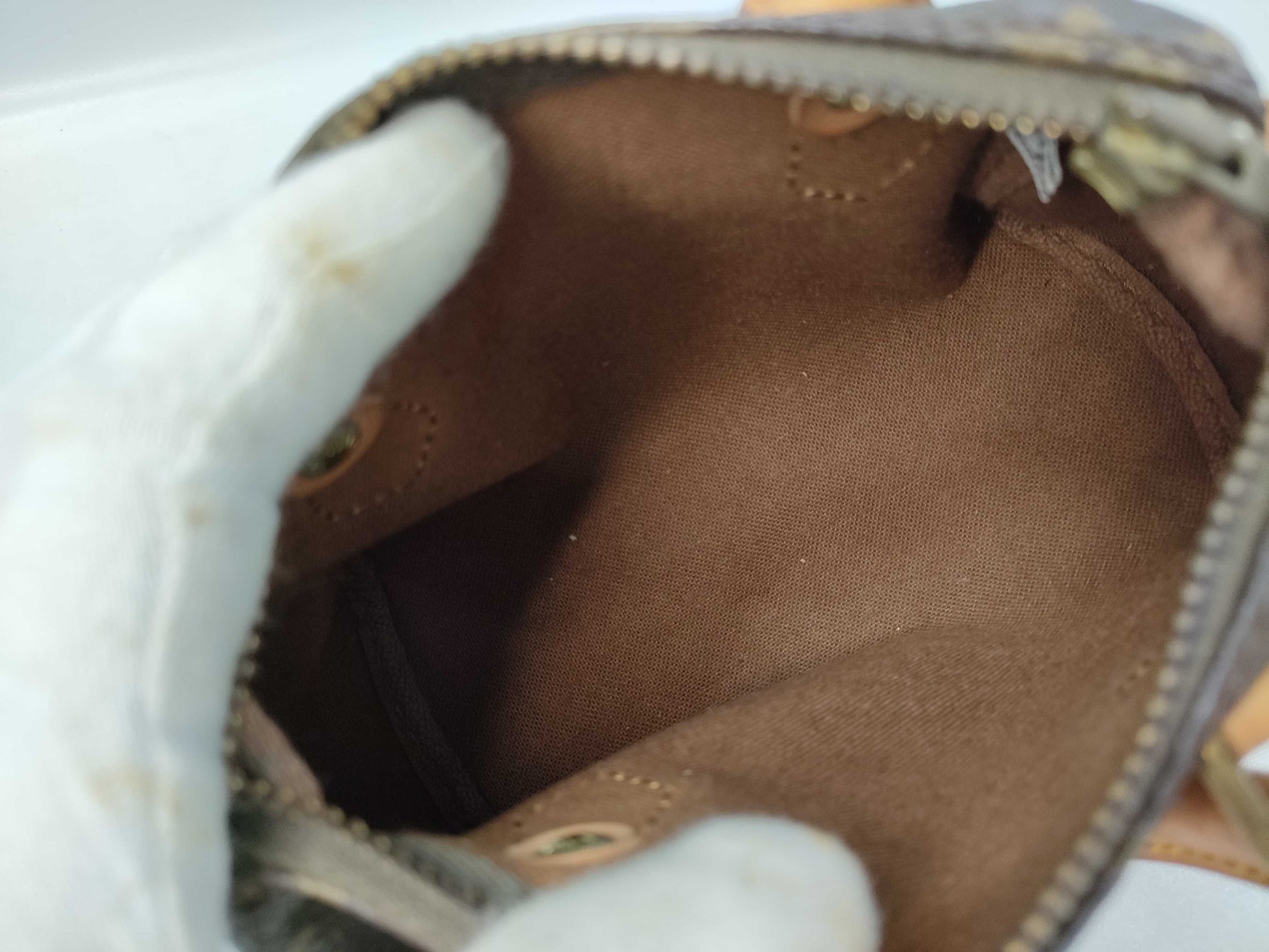 LOUIS VUITTON Monogram Mini Speedy Boston Bag