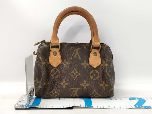 LOUIS VUITTON Monogram Mini Speedy Boston Bag