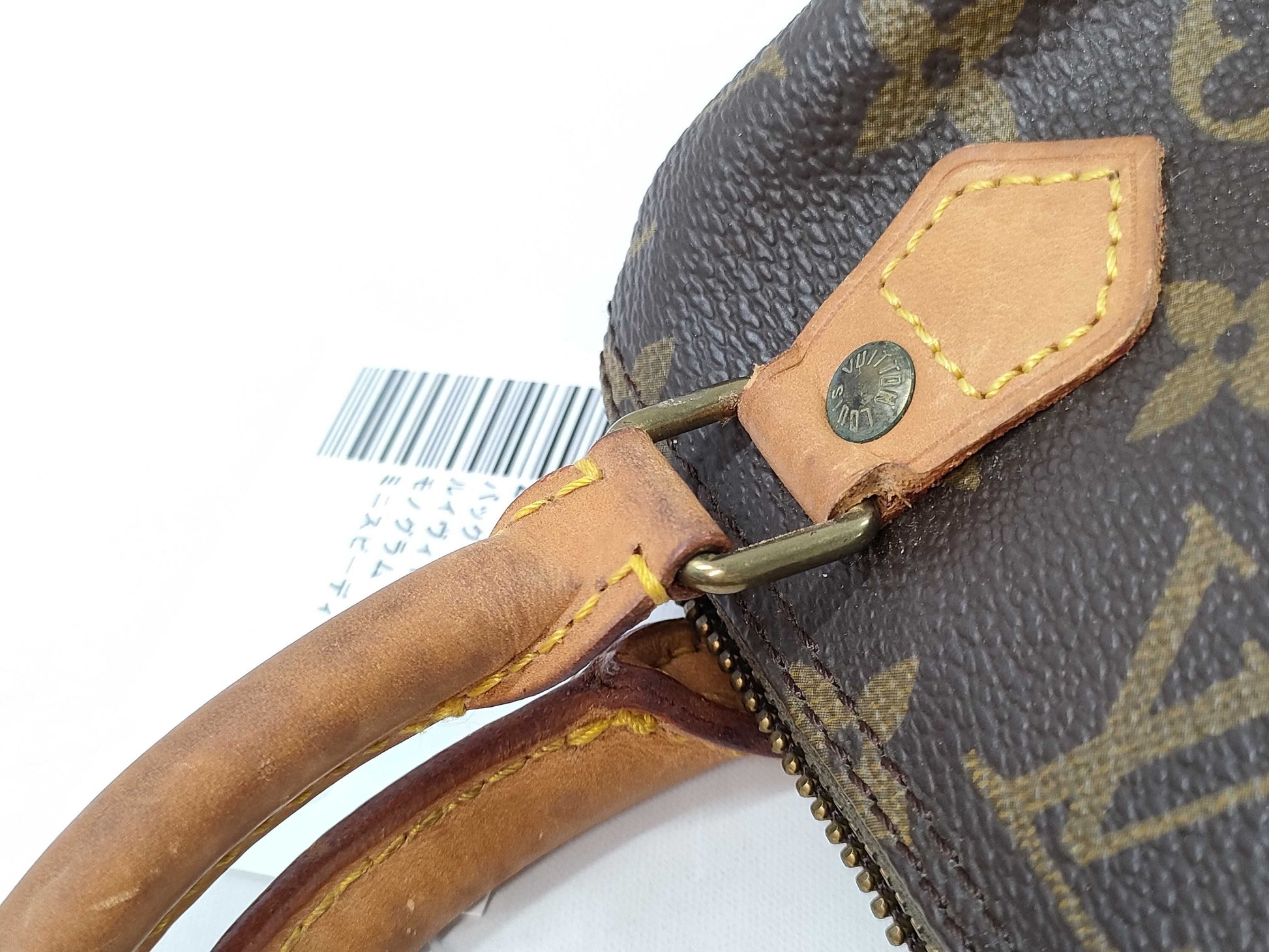 LOUIS VUITTON Monogram Mini Speedy Boston Bag