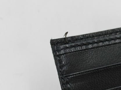 FENDI Zucca Pattern Bifold Wallet with Card Slots and Billfold, Black