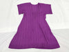 ISSEY MIYAKE Pleats Please Dress Purple Dress