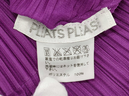 ISSEY MIYAKE Pleats Please Dress Purple Dress