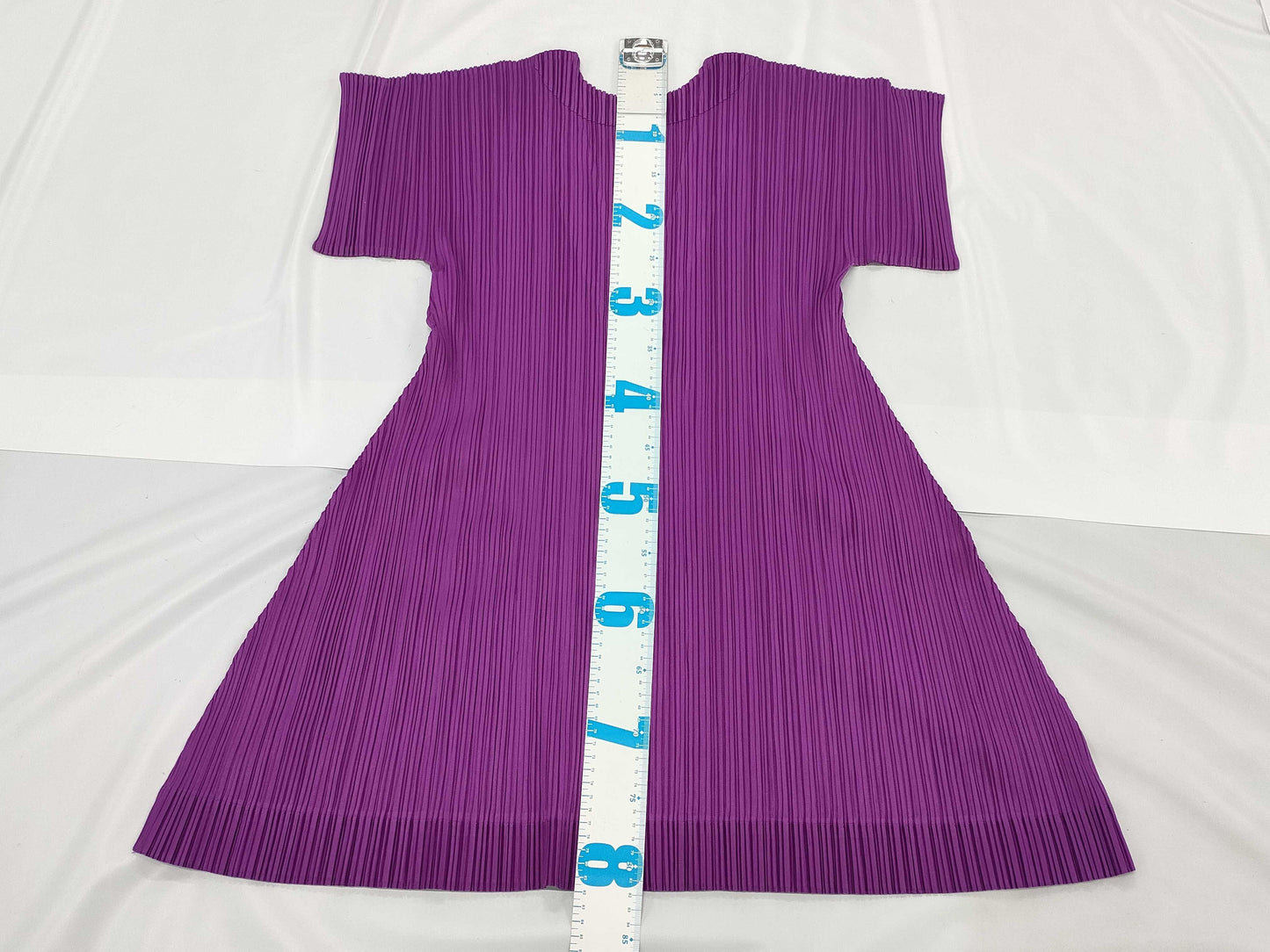 ISSEY MIYAKE Pleats Please Dress Purple Dress