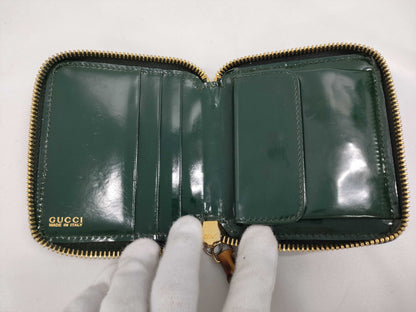 GUCCI Bamboo Enamel Wallet