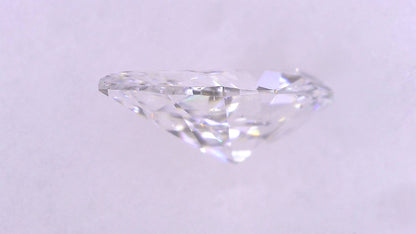 0.415ct D VS-2 ****/GD/GD STRONG BLUE NATURAL 6.74-4.14X2.43mm PS Diamond Loose