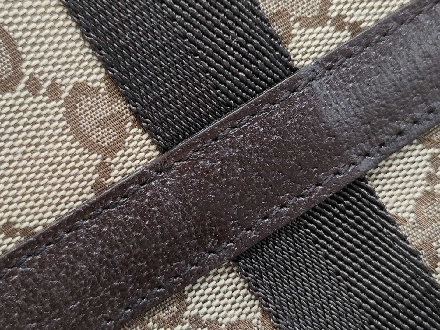 GUCCI GG Canvas Waist Bag