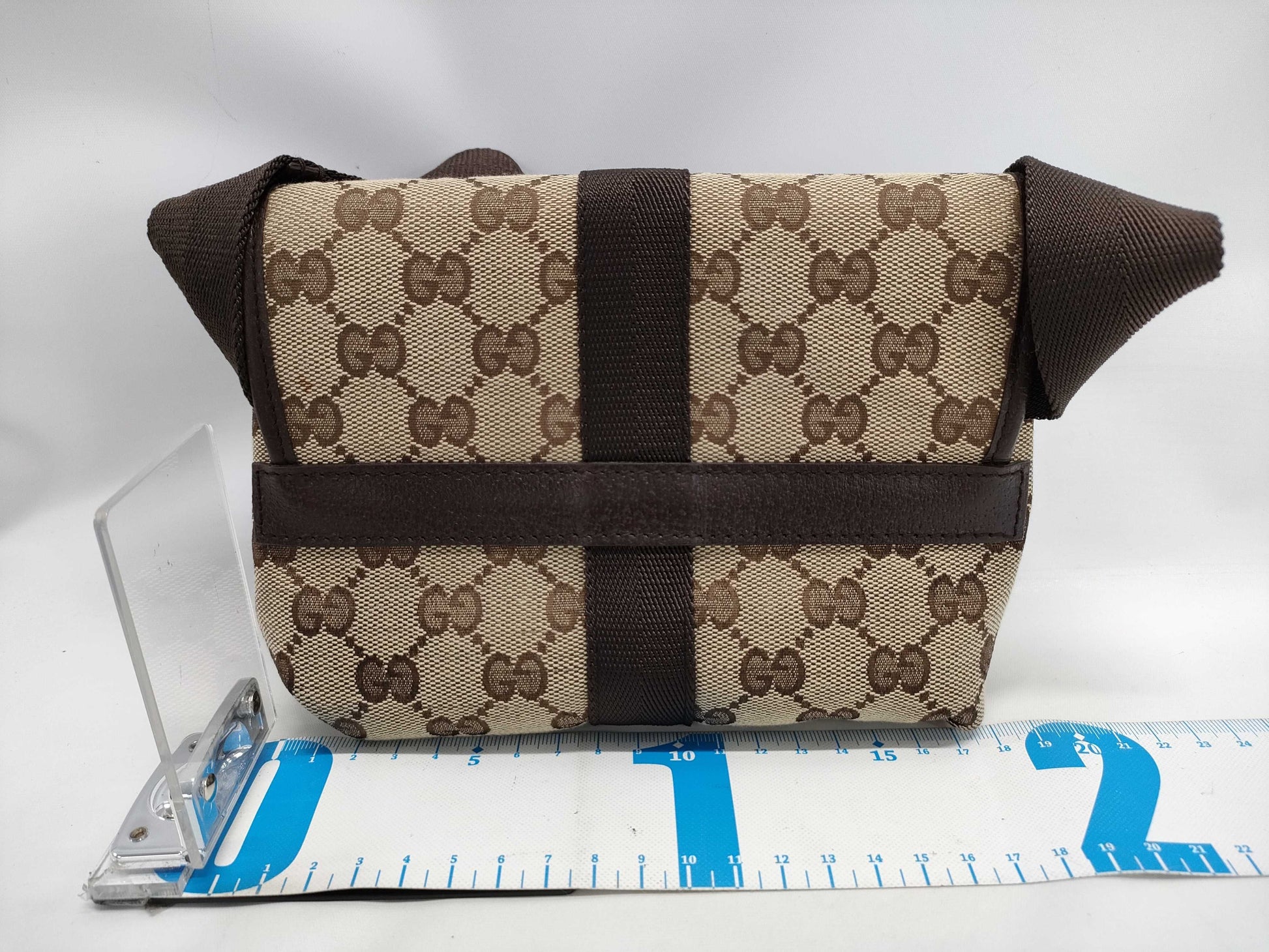 GUCCI GG Canvas Waist Bag